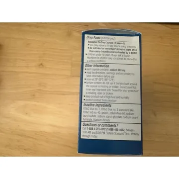 Zegerid OTC Heartburn Relief Capsules - 24 Hour Protection