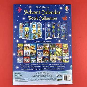 Usborne Advent Calendar Book Collection: Festive Countdown with 24 Magical Tales of Princes, Princes...