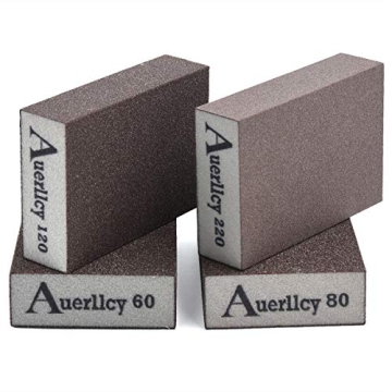 Auerllcy Sanding Sponge Set - Washable and Reusable
