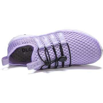 DLGJPA Women's Quick Dry Water Shoes for Beach Sports