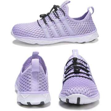 DLGJPA Women's Quick Dry Water Shoes for Beach Sports