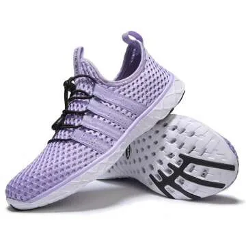 DLGJPA Women's Quick Dry Water Shoes for Beach Sports