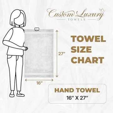 Monogrammed Hand Towels Set - Luxury Turkish Cotton - Custom Embroidery Options
