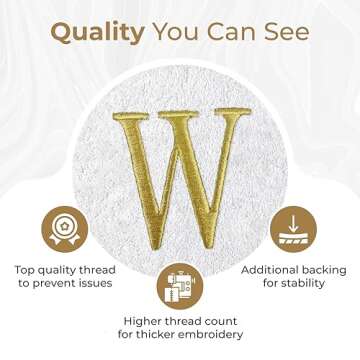 Monogrammed Hand Towels - Set of 2 - Genuine Turkish Hand Towels - Choose Any Letter - Choose Towel and Thread Color - Embroidered Modern Monogram - Personalized Towels - Monogrammed Towels