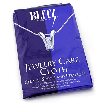 Extra Large 2-Ply Jewelry Care Cloth, Used by Professionals! Cleans, Shines and Protects! for Gold, ...