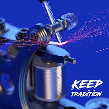 STIGMA Tattoo Machine CNC Carved from Italy Handmade Tattoo Coil Machine Gun 10 Wrap Coils for Liner M320