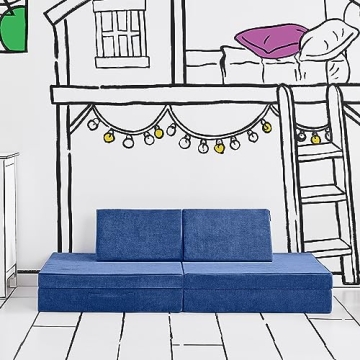 YOURIGAMI Kids Play Couch for Imaginative Fun and Comfort