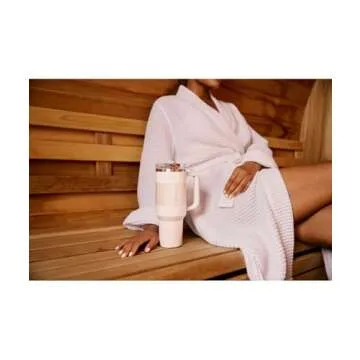 Stanley Quencher ProTour Flip Straw Tumbler with Leakproof Lid 40 oz | Built-In Straw & Handle | Cupholder Compatible for Travel | Insulated Stainless Steel Cup | BPA-Free | Rose Quartz Fade