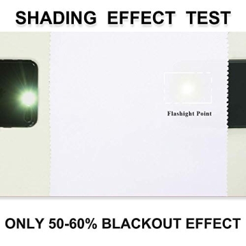 Elegant PONY DANCE White Short Curtains for Home Decor