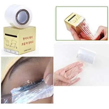 Tattoo Cover Disposable Eyebrow Wrap - 3 Pack Premium Film