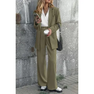 Stylish PRETTYGARDEN Women's Fall Two Piece Office Suit