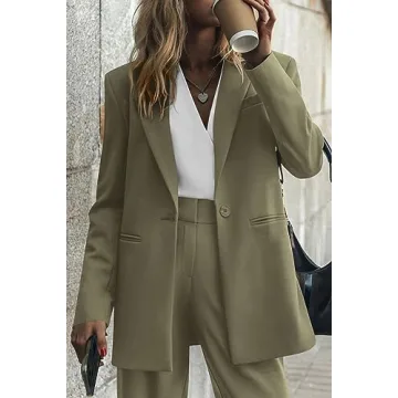 Stylish PRETTYGARDEN Women's Fall Two Piece Office Suit