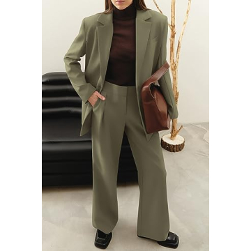 Stylish PRETTYGARDEN Women's Fall Two Piece Office Suit