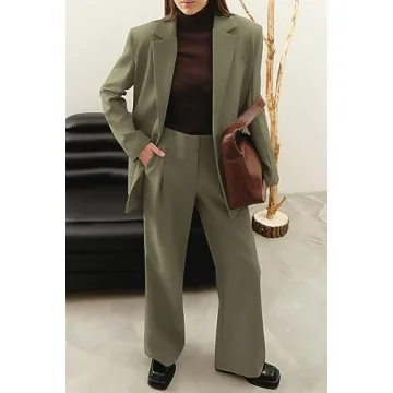 Stylish PRETTYGARDEN Women's Fall Two Piece Office Suit