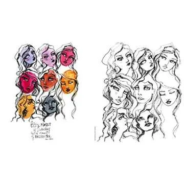 Whimsical Girls Happy Hour Art Journal for Creative Souls