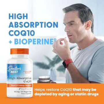 Doctor's Best High Absorption CoQ10 Vegan Supplement 100mg