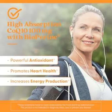 Doctor's Best High Absorption CoQ10 Vegan Supplement 100mg