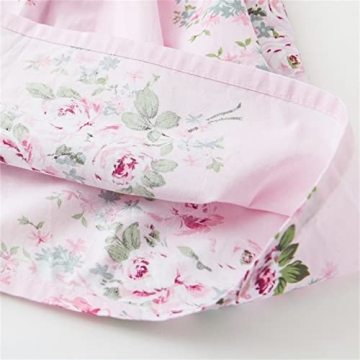 HILEELANG Cotton Flower Girl Dress for Summer Fun