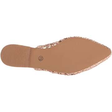 Chinese Laundry Kristin Cavallari Women's Camille Mule, Rose Gold Leather, 8 M US