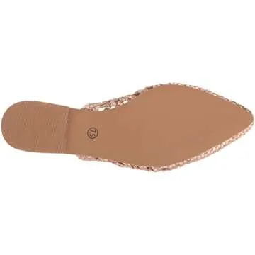 Chinese Laundry Kristin Cavallari Women's Camille Mule, Rose Gold Leather, 8 M US