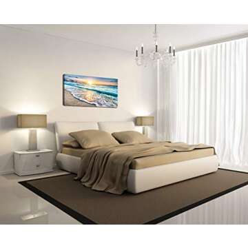 Baisuart S02250 Canvas Print Stretched Ocean Wall Art