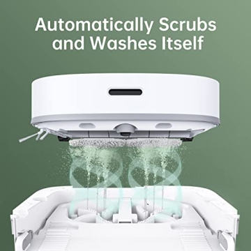 Dreametech W10 Robot Vacuum Cleaner and Mop with Advanced LiDAR