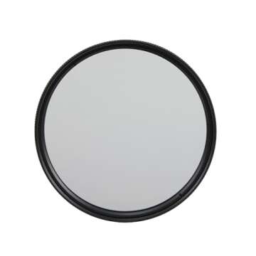 Amazon Basics 67mm Circular Polarizer Camera Lens Filter - Enhance Outdoor Photos