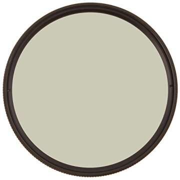 Amazon Basics 67mm Circular Polarizer Filter for Cameras