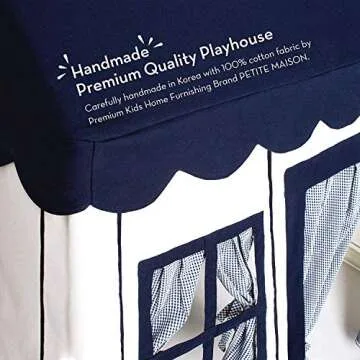 PETITE MAISON Kids Play House Tent - Fun & Easy to Assemble