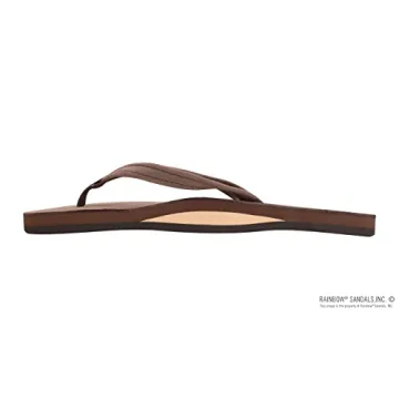 Rainbow Sandals Women's Single Layer Leather Sandal Narrow Strap