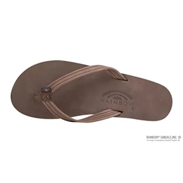 Rainbow Sandals Women's Single Layer Leather Sandal Narrow Strap