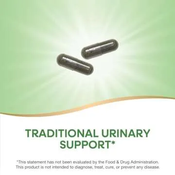 Nature's Way Nettle Leaf, Traditional Urinary Support*, 870 mg per 2-Capsule Serving, Non-GMO Project Verified, Vegan, 100 Capsules (Packaging May Vary)