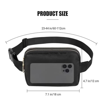 Stylish Geestock Small Belt Bag for Men and Women