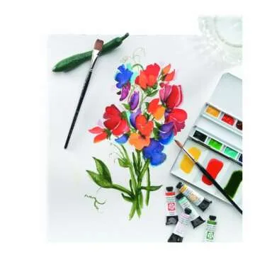 DANIEL SMITH 1oz Bottle with 5 Applicator Tips, Artist Masking Fluid, 284075001 , White