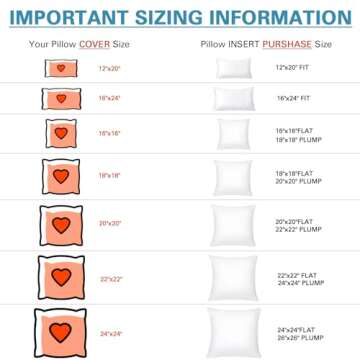 OTOSTAR Outdoor Pillow Inserts – Waterproof & Stylish