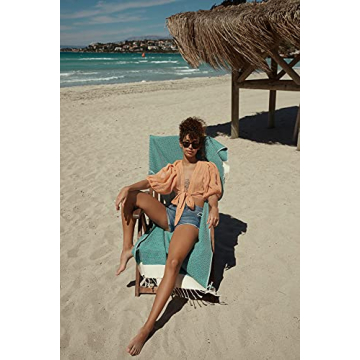 SMYRNA Turkish Beach Towel - Oversized Quick Dry Sand Free