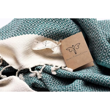 SMYRNA Turkish Beach Towel - Oversized Quick Dry Sand Free