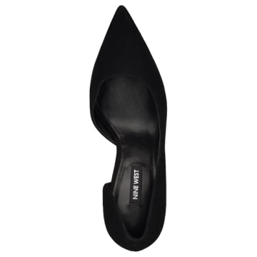 Nine West FOLOWE Black Suede Pump Stylish Comfort