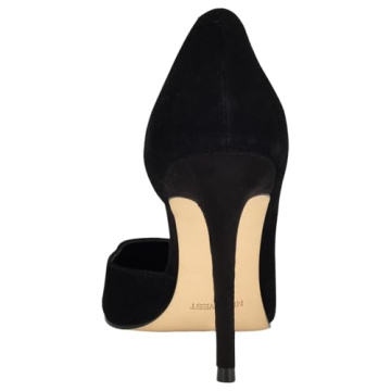 Nine West FOLOWE Black Suede Pump Stylish Comfort