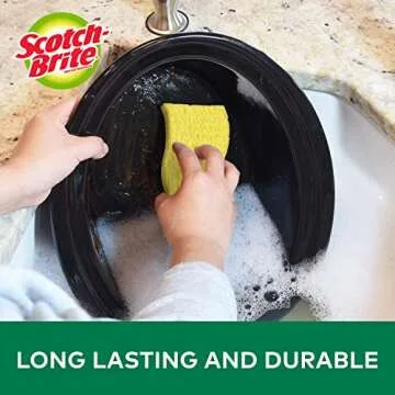 Scotch-Brite Heavy Duty Scrub Sponge for Tough Messes