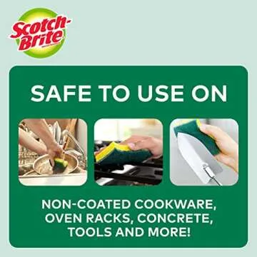 Scotch-Brite Heavy Duty Scrub Sponge for Tough Messes