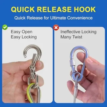 Durable Dog Tie Out Cable for Pets – Heavy Duty Tether