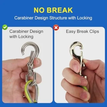 Durable Dog Tie Out Cable for Pets – Heavy Duty Tether