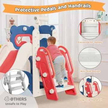 Babytronic Toddler Slide: 6-in-1 Fun for Ages 1-3