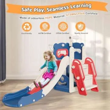 Babytronic Toddler Slide: 6-in-1 Fun for Ages 1-3