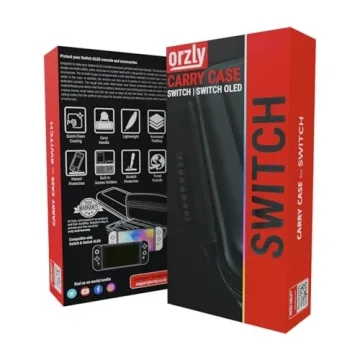 Orzly Carry Case for Nintendo Switch - Stylish Protection and Storage