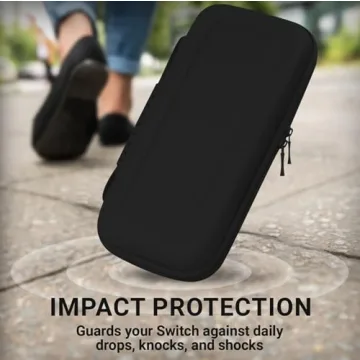 Orzly Carry Case for Nintendo Switch - Stylish Protection and Storage