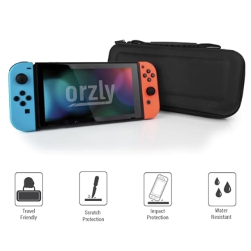 Orzly Carry Case for Nintendo Switch - Stylish Protection and Storage