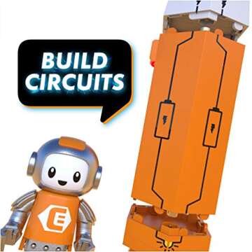 Educational Insights Circuit Explorer Rocket Ship Circuit for Kids, Space Toy, Building Set, STEM Toy, Gift for Boys & Girls, Ages 6+