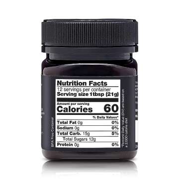 Kiva Raw Manuka Honey - Certified UMF 15+, MGO 514+ 100% Pure Genuine New Zealand, Non-GMO, Traceable (8.8oz/250g Bottle)